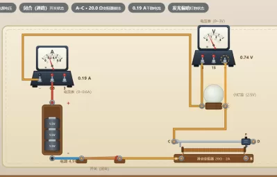 伏安法测小灯泡的电功率