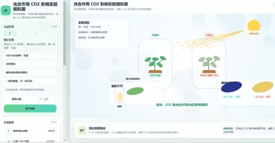 光合作用CO2影响实验模拟器
