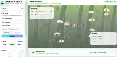 自然选择保护色模拟器