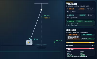 弹道摆综合模型