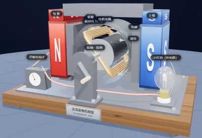交流发电机&middot;3D仿真模型