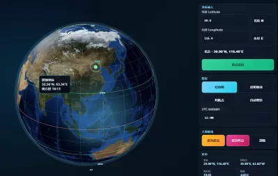 经纬网坐标系与地球仪定位