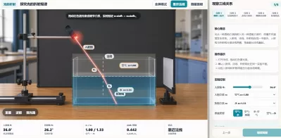 探究光的折射规律