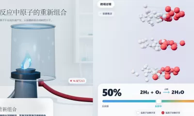 化学反应中原子的重新组合