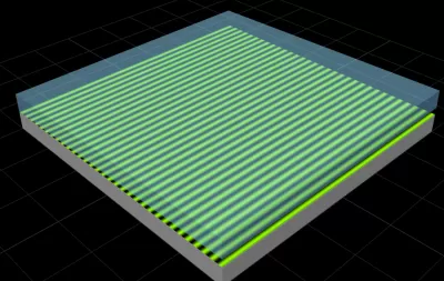 劈尖干涉3D仿真演示