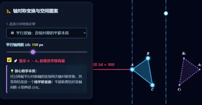 轴对称与镜面反射空间构建