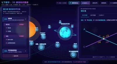 七下数学3D星球知识图谱