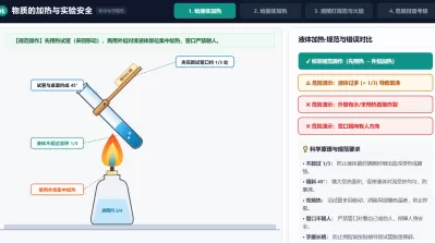 物质的加热与实验安全